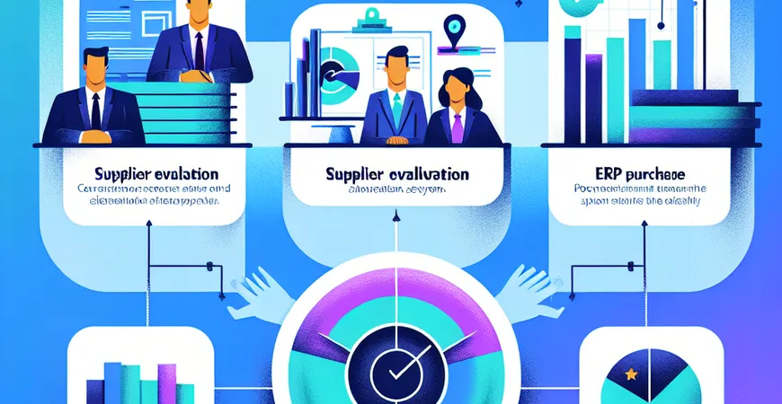 供应商评估系统 vs ERP 采购模块：准入审核的 3 个核心指标